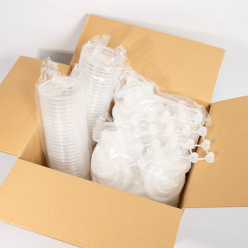 3M PPS Lid and Liner Kit 600 mL 125 µm Box of 50 16026