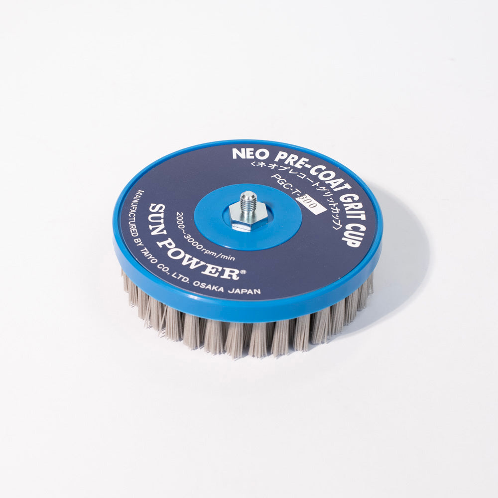 Sun Power Pre-Coat PGC-T-600 Grit Nylon Brush
