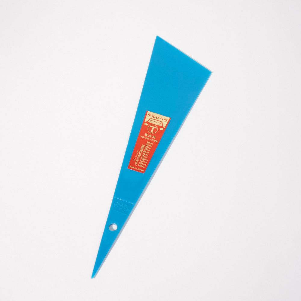 Delri Blue Putty Spatula — Soft Type, Multiple Sizes