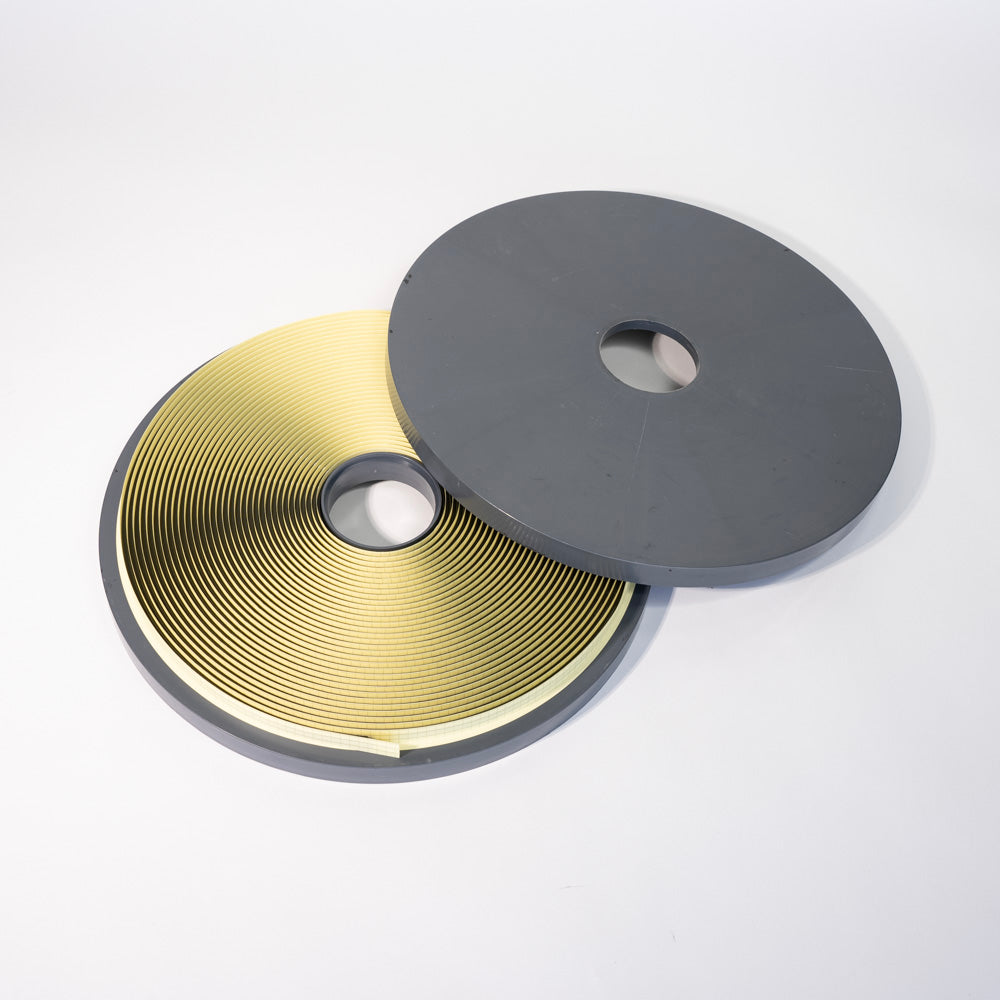 Nissho Butyl Rubber Tape — Black, 3.5 mm × 6 mm × 15 m