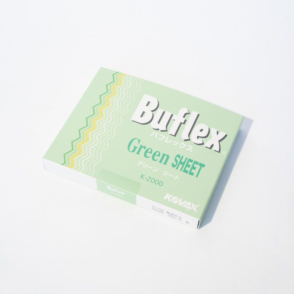 Bufflex Green Sheet 70mm × 114mm pack of 100