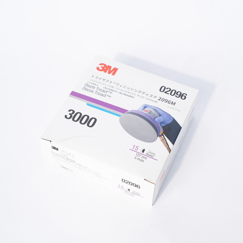 3M Hookit Trizact Disc D #3000 2096M 127mmφ Diameter pack of 15