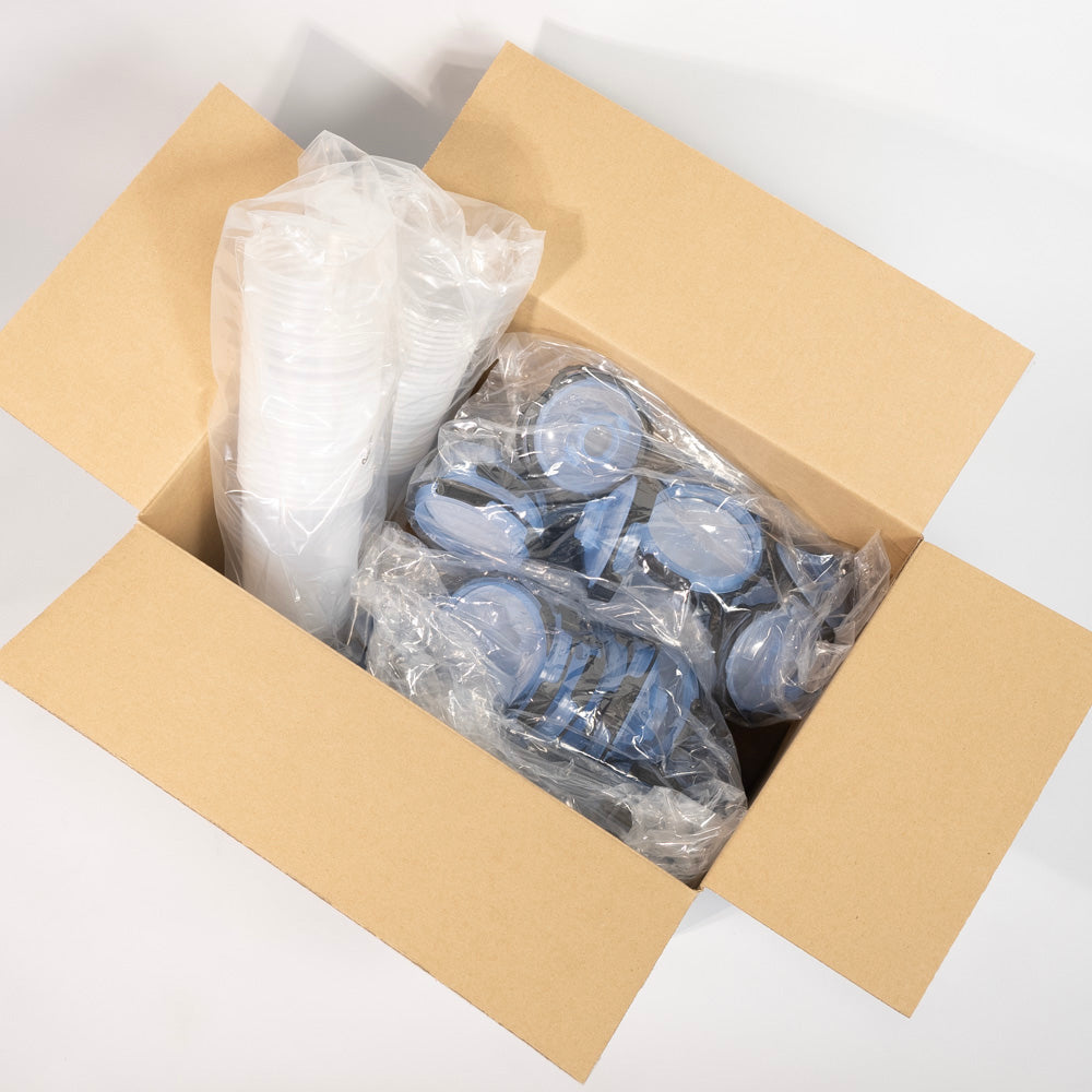 3M PPS 2.0 Lid & Liner Kit 400 mL 125 µm 26312 pack of 50