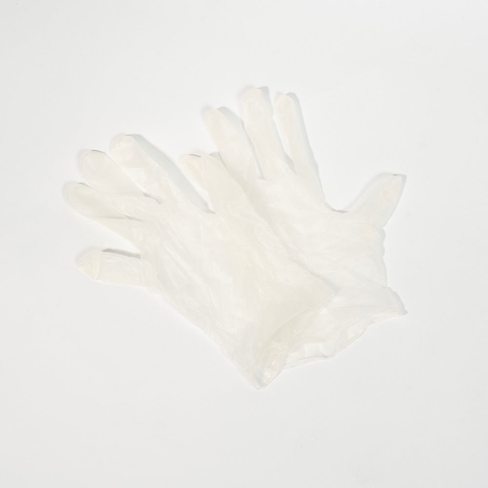 VC-250 Plastic Gloves — Smooth Finish, Snug Fit