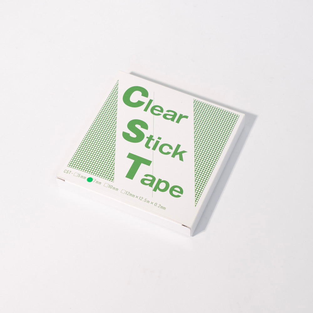 Clear Stick Tape Double-Sided Vinyl 2 rolls Available in multiple Size