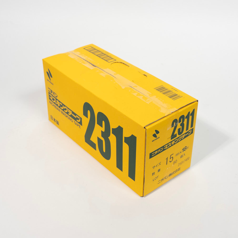Nichiban Masking Tape 2311 15mm Yellow