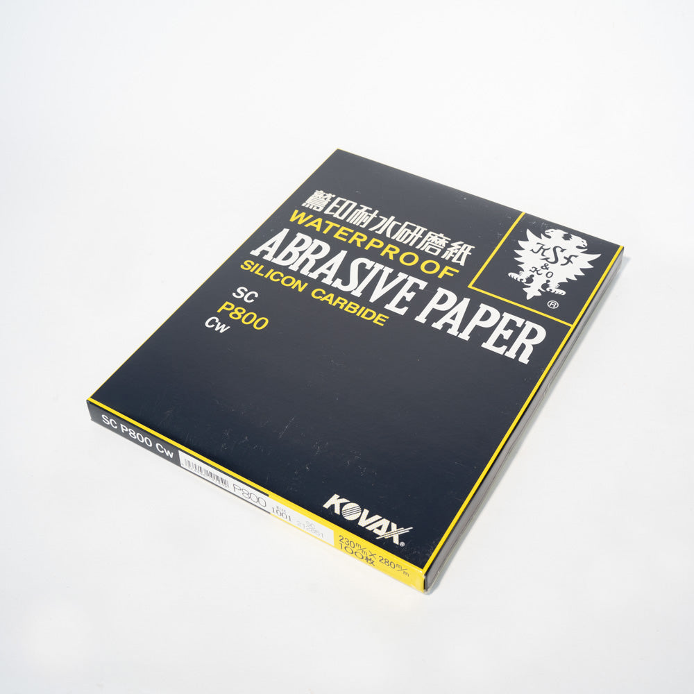 Kovax Waterproof Paper SC P120 / P240 / P800 pack of 100