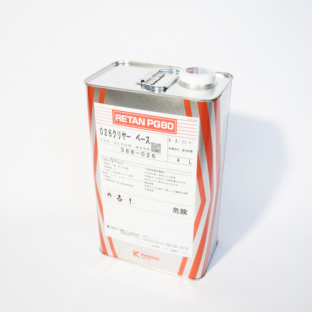 PG-80  026  Clear  4L